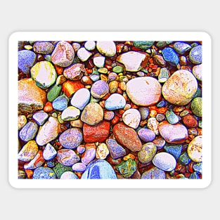 Abstract Rocks Sticker